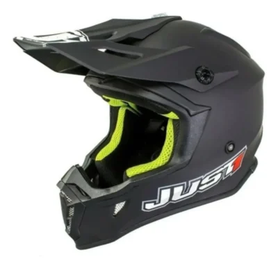 Just 1 Casco J39 SOLID Negro Mate T L