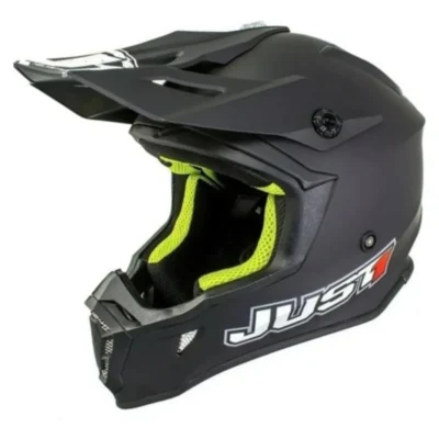 Just 1 Casco J39 SOLID Negro Mate T L