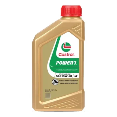 Castrol Power 1 Semisintetico 15W50 4 T