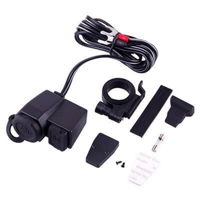 TECH Toma usb 12 volt Universal C/Abrazadera - Imagen 2