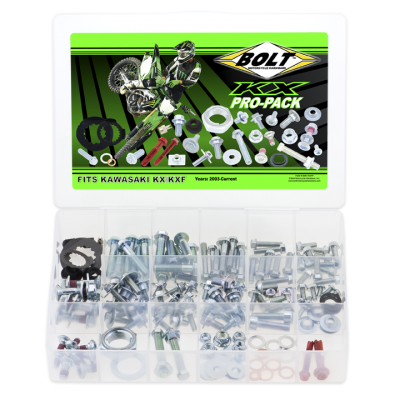 Bolt Kit Tornillos completos Kawasaki KX/KXF PRO PACK