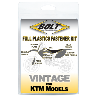 Bolt Kit Tornillos P/ Plasticos KTM 65 SX 02/2015 2T - Imagen 2
