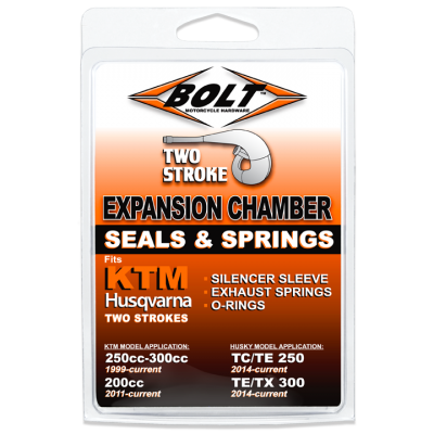 Bolt Kit Oring , Resorte Goma silenciador KTM 200/250/300 EXC - Imagen 2