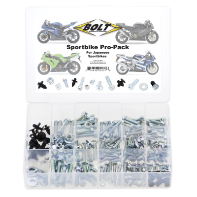 Bolt Kit Tornillos SPORTBIKE PRO PACK JAPANESE STREET
