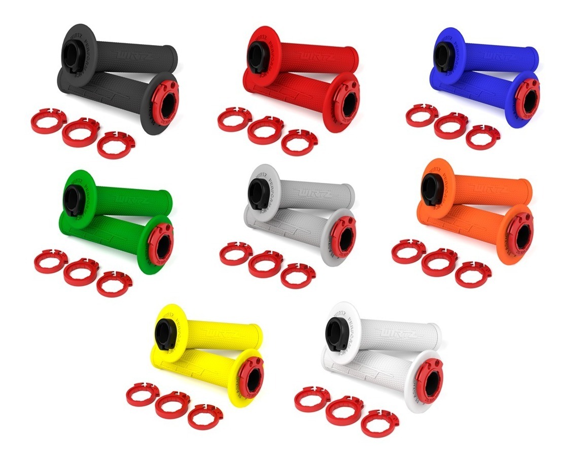 Wirtz puños Motocross Lock On CRF,YZF,KXF,KTM,RMZ