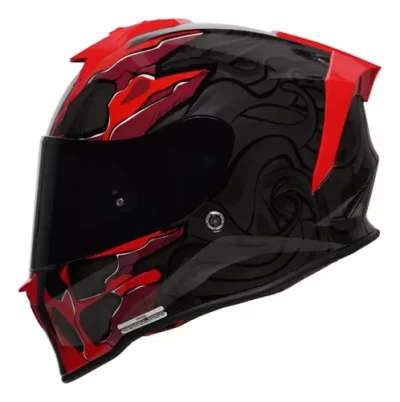 Origine Casco Dinamo Sz Titan Rojo-Negro brillante