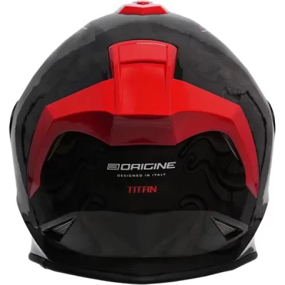 Origine Casco Dinamo Sz Titan Rojo-Negro brillante - Imagen 5