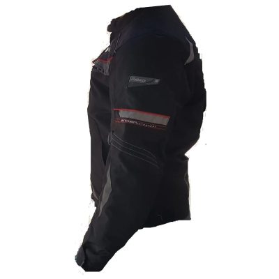 Octane Campera Drive Negra gris roja - Imagen 3