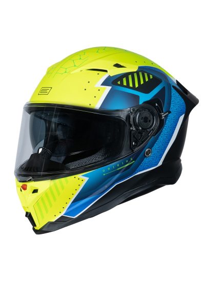 Origine Casco force Bunker Amarillo fluo - Azul