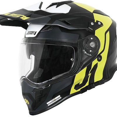 Just 1 Casco J34 touring negro / amarillo T XL