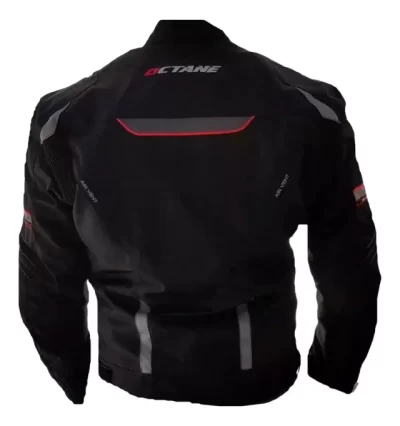 Octane Campera Drive Negra gris roja - Imagen 2