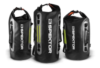 Spektor Bolso cilindrico 30 Lts estanco negro - Imagen 2