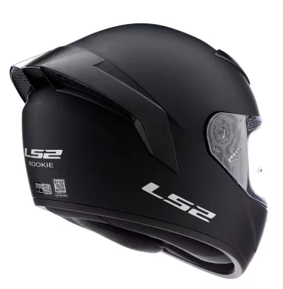Ls2 Casco 352 Rookie Negro mate - Imagen 2