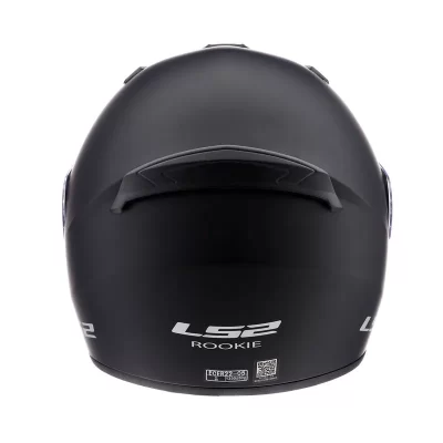 Ls2 Casco 352 Rookie Negro mate - Imagen 4
