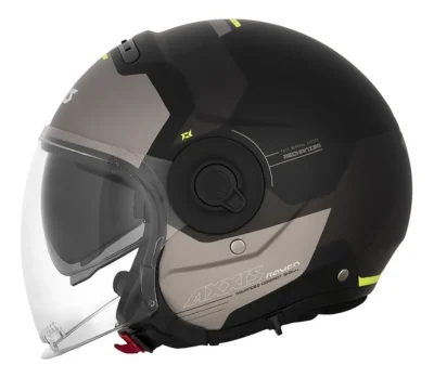 AXXIS Casco raven SV cypher gris mate T L