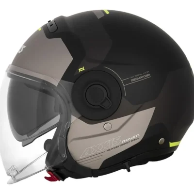 AXXIS Casco raven SV cypher gris mate T L