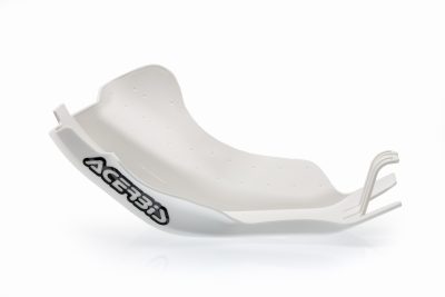 Cubre carter Ktm Husqvarna Te 250/300 17/19 2t Blanco Acerbis - Imagen 2