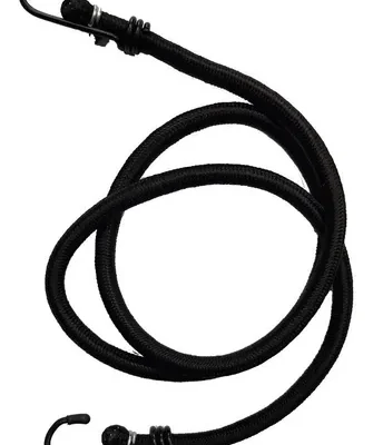 Pro MX Tensor elastico negro ganchos metalicos
