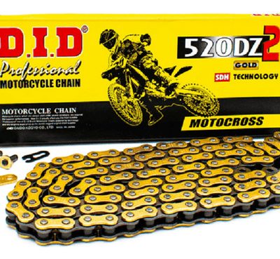 DID Cadena DID 520 DZ 2 G&B-120 Dorado japon RB Motocross