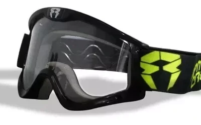 RPM Antiparra motocross negra lente transparente