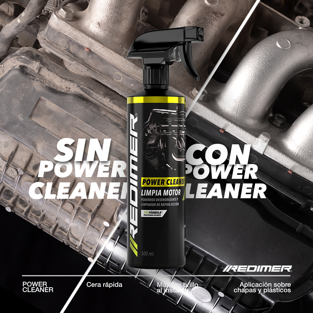 Redimer Desengrasante Limpia Motores Power Cleaner - Imagen 4