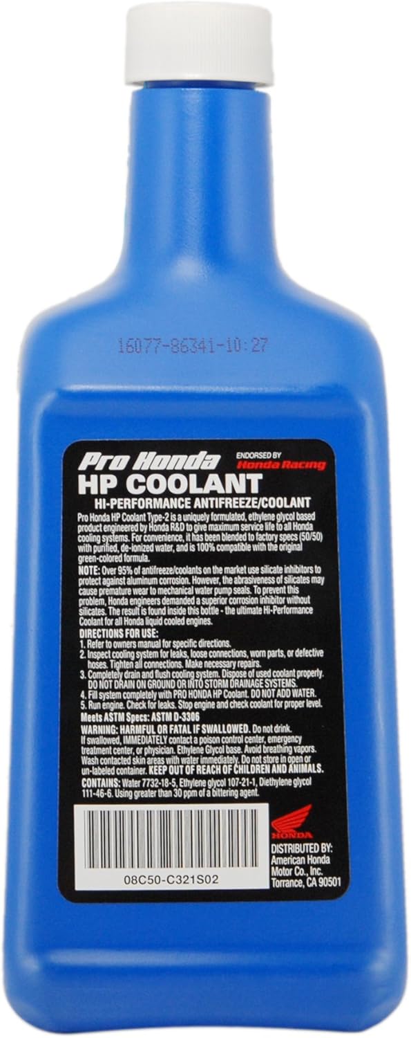 Honda Anticongelante Honda listo para usar 1 litro - Imagen 2