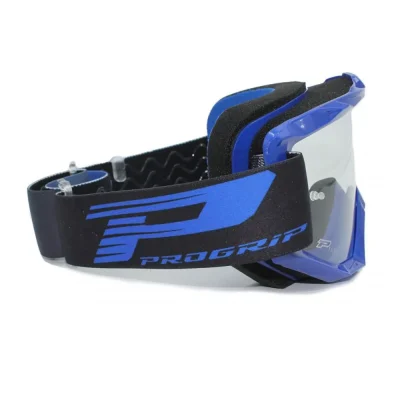 Pro grip Antiparra 3201 azul lente transparente - Imagen 3