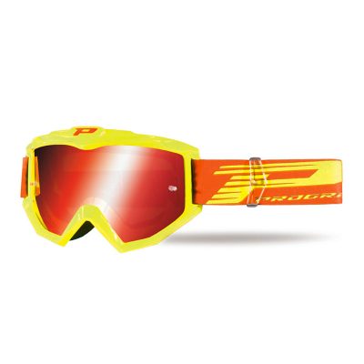 Pro Grip Antiparra 3201 antifog amarilla/ espejado rojo