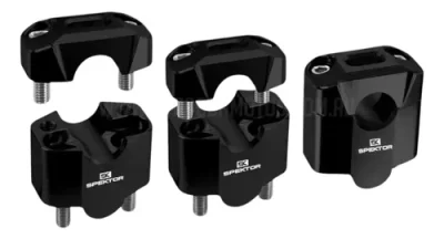 Spektor Adaptador manubrio de 22mm a 28mm negro