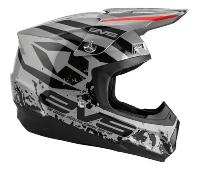 EVS Casco Evs Motocross T5 Grappler Gris T L