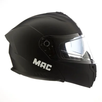 MAC Casco 166 Blaze Solid Negro / Mate T L - Imagen 4