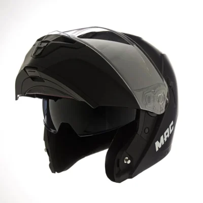 MAC Casco 166 Blaze Solid Negro / Mate T L - Imagen 6