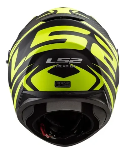 LS2 Casco320 EVO jink negro / amarillo T XL - Imagen 4