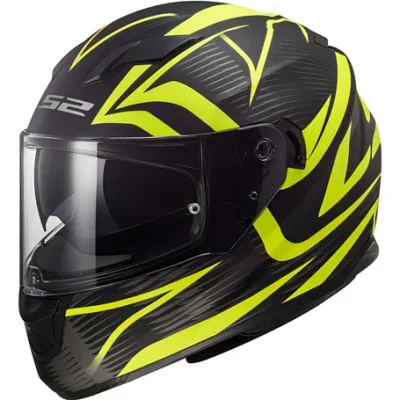 LS2 Casco320 EVO jink negro / amarillo T XL