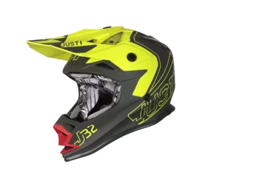 Just 1 Casco J32 Niño Vertigo gris/rojo/amarillo fluo