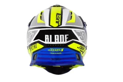Just 1 Casco J38 Blade azul/amarillo fluo/negro T L - Imagen 4