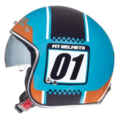 MT Casco Le Mans SV Number Plate Light azul