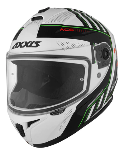 Axxis Casco Draken Mythic A6 verde fluo brillante T M - Imagen 3