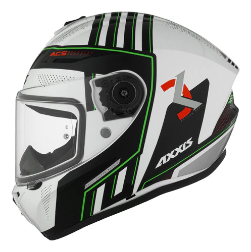 Axxis Casco Draken Mythic A6 verde fluo brillante T M