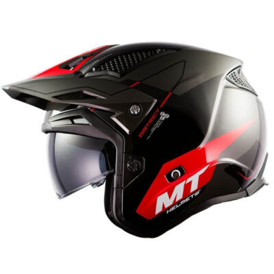MT Casco District sv post B2 gris mate