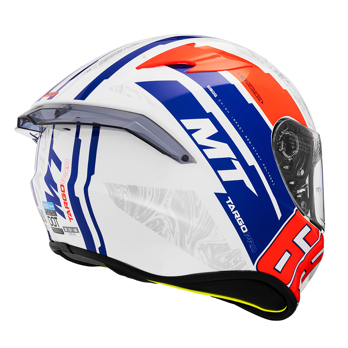 Axxis Casco Targo Pro Welcome A5 Rojo Brillo T M - Imagen 4