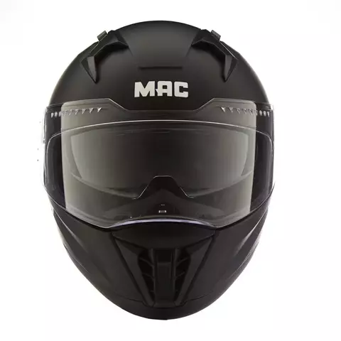 Mac Casco Integral 069 FORCE Solid Negro / Mate - Imagen 4