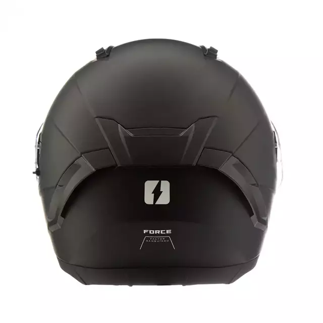 Mac Casco Integral 069 FORCE Solid Negro / Mate - Imagen 2