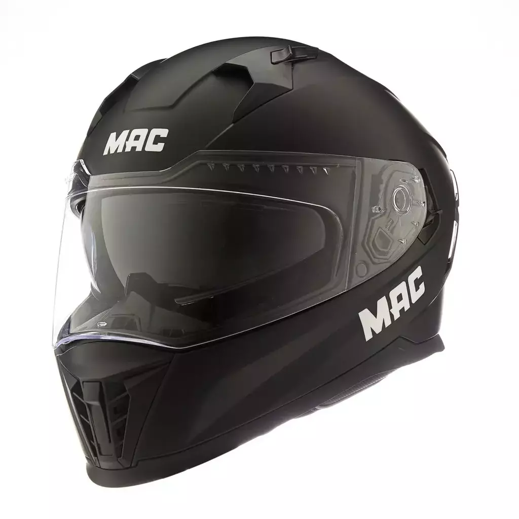 Mac Casco Integral 069 FORCE Solid Negro / Mate