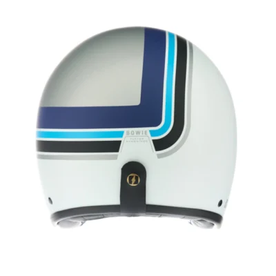 MAC Casco 181 Abierto Bowie nine grades blanco/azul T L - Imagen 3
