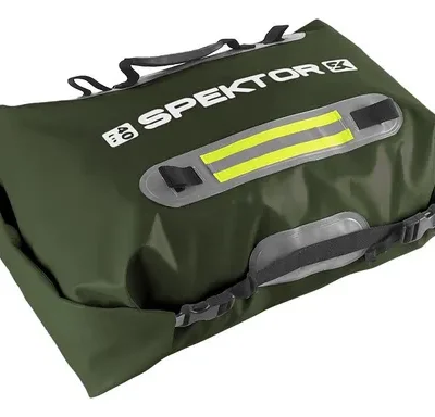 SPEKTOR Bolso cilindrico doble boca 40 Lts estanco verde